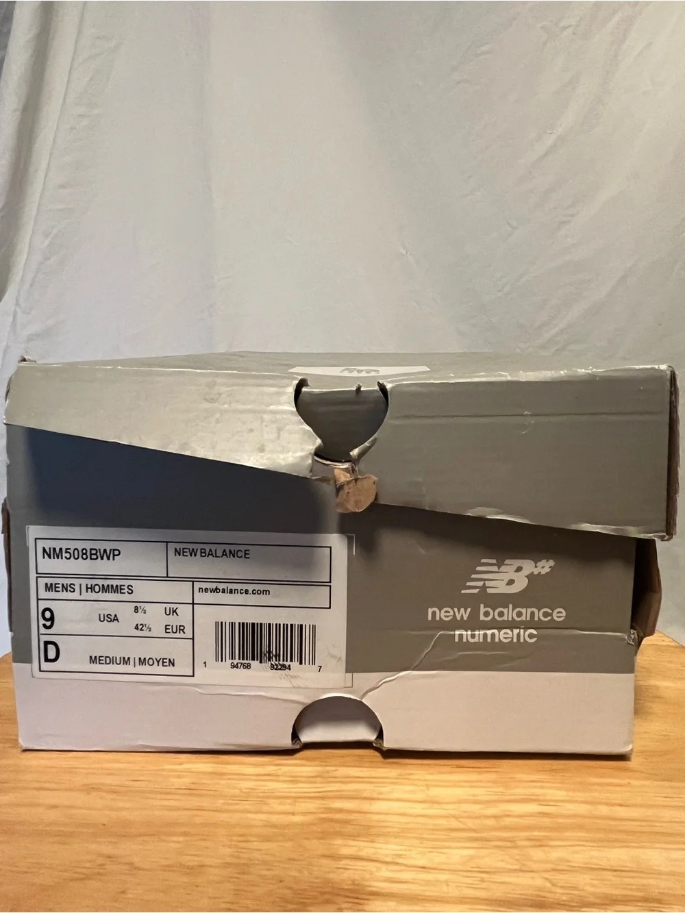 New Balance Numeric 508 Burgundy Westgate NM508BWP Men’s Size 9